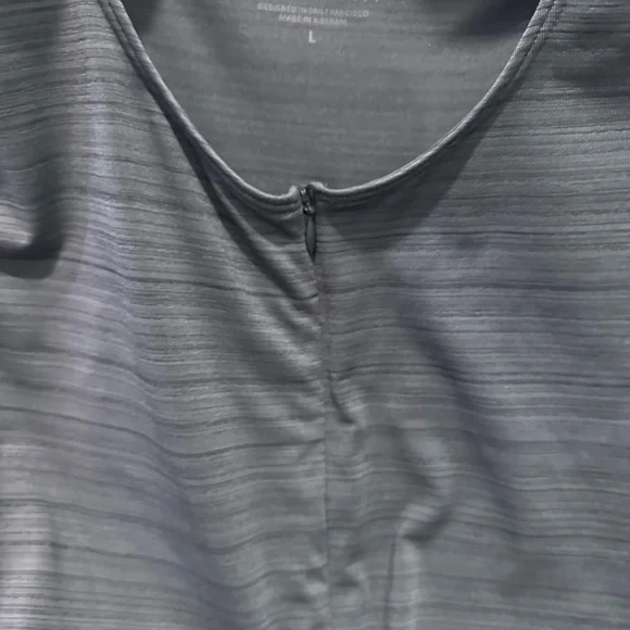 Athleta PACIFICA front wrap rash guard Ruched size large EUC - Picture 5 of 7